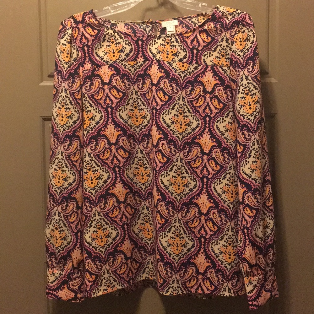 J. Crew boatneck blouse